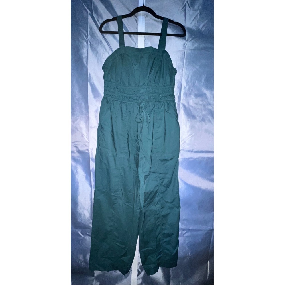 Universal Thread Goods Co. Dark Green Cotton Jumpsuit Size Large